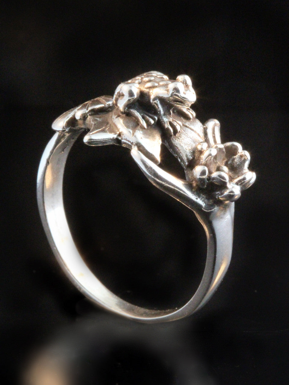 Lily Pad Ring - Silver