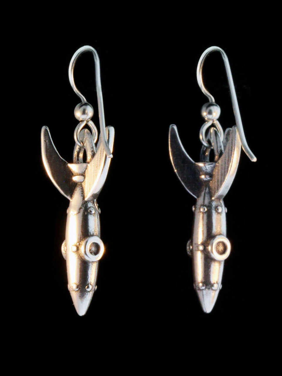 RKT-2 Earrings - Silver