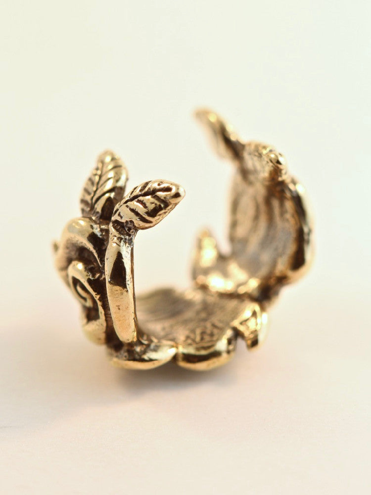 Rose Ear Cuff - 14K Gold
