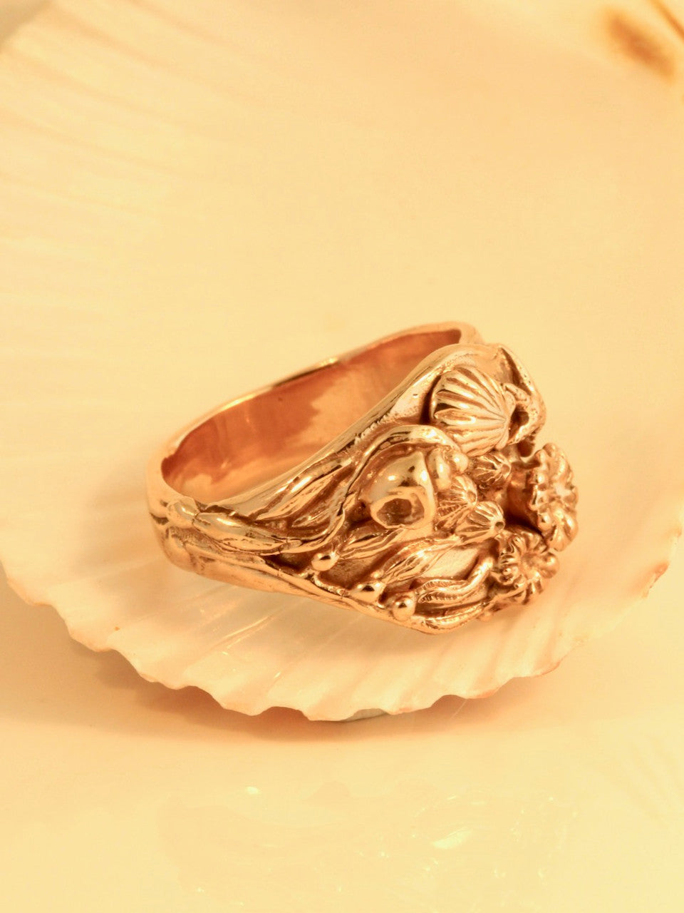 14k Rose Gold Tide Pool Ring