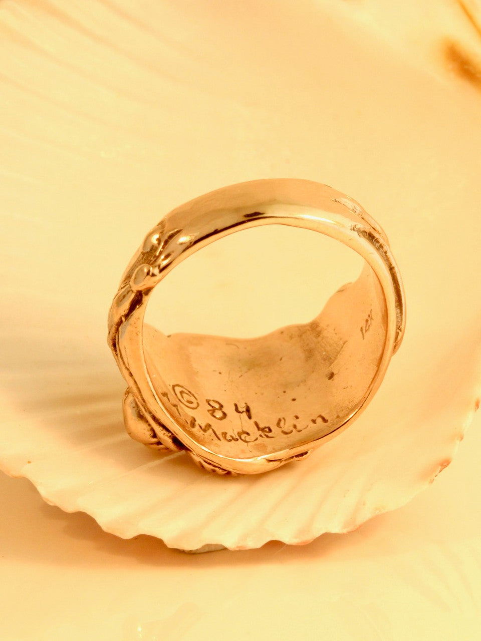 14k Rose Gold Tide Pool Ring