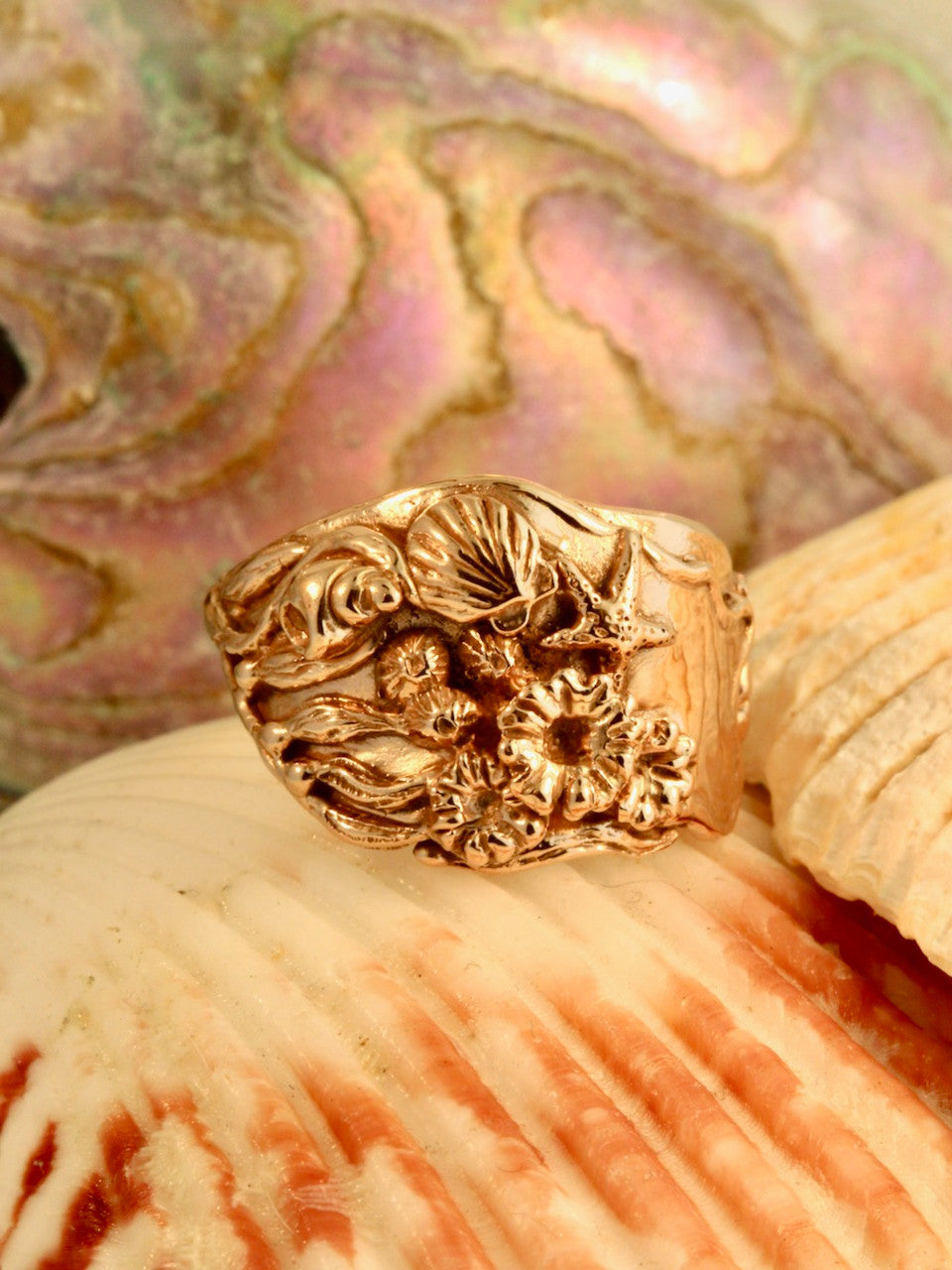 14k Rose Gold Tide Pool Ring