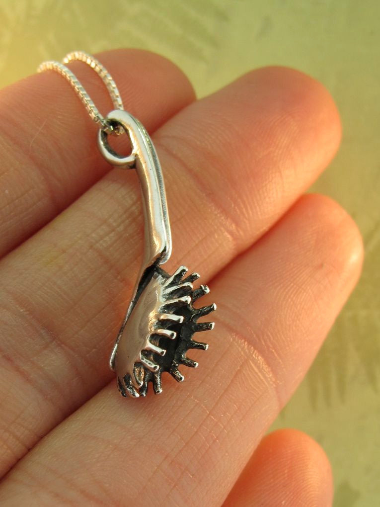 Sterling Silver Flytrap charm by Marty Magic