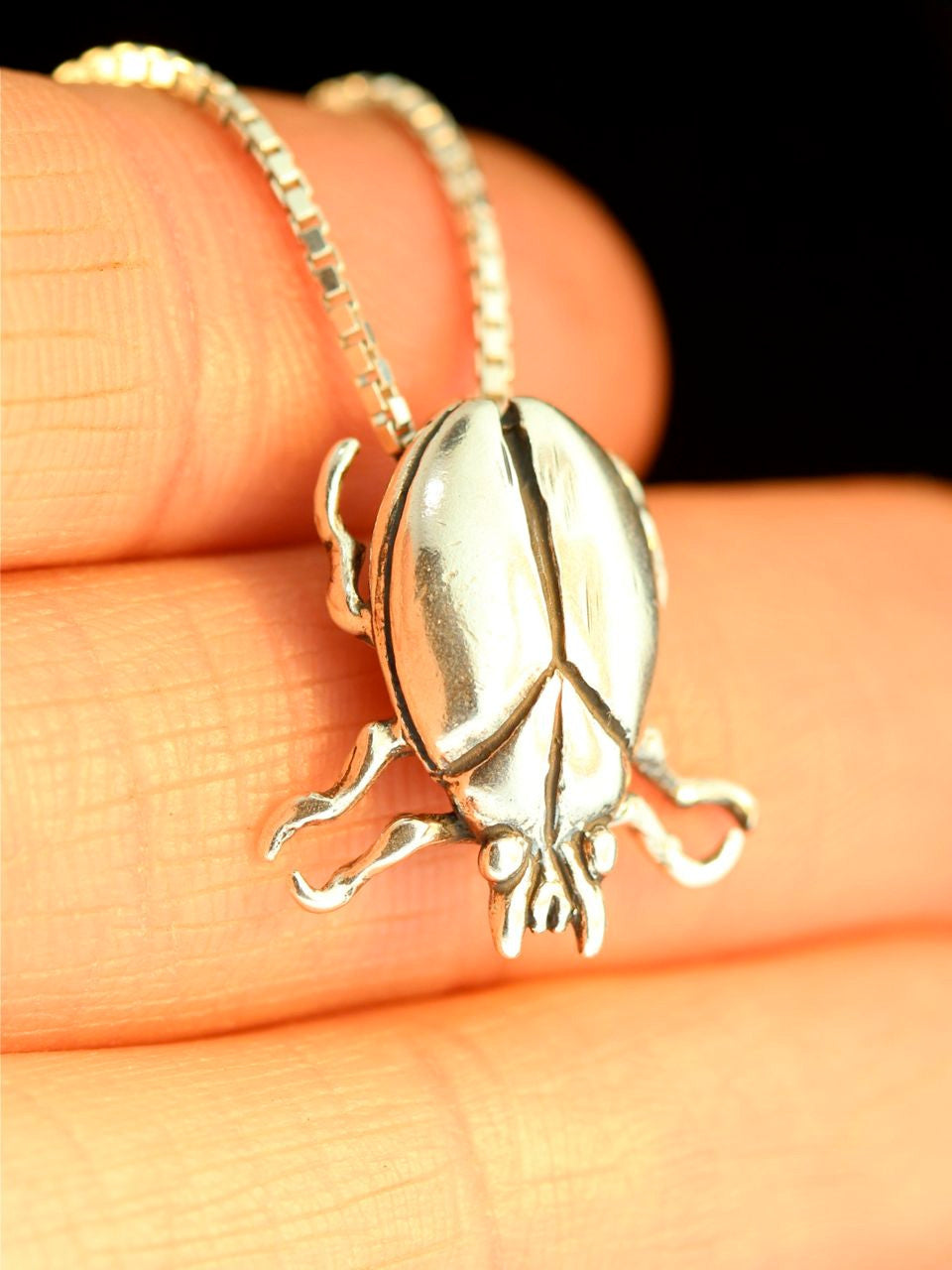 Scarab Beetle Charm