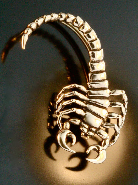 Bronze Scorpion Ear Wrap