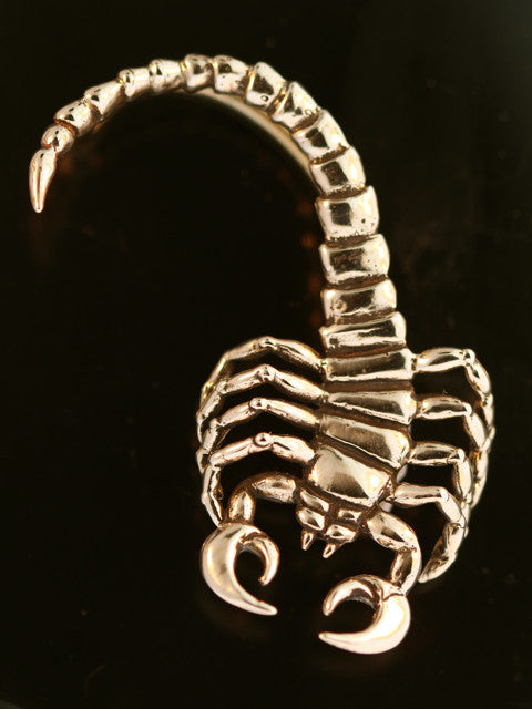 Bronze Scorpion Ear Wrap