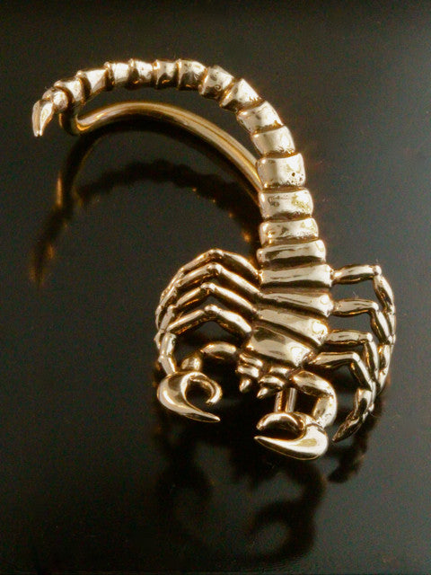 Bronze Scorpion Ear Wrap