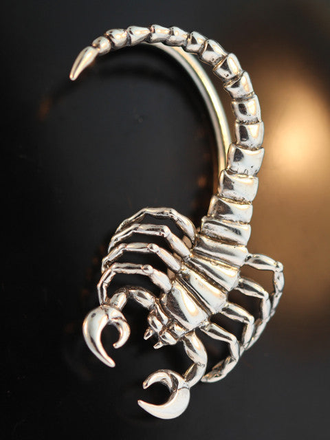Sterling Silver Scorpion Ear Wrap