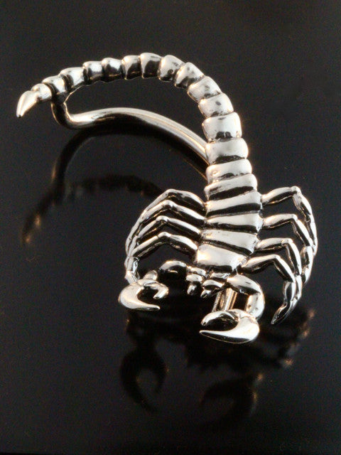 Sterling Silver Scorpion Ear Wrap