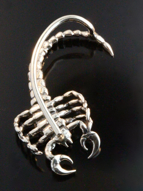 Sterling Silver Scorpion Ear Wrap
