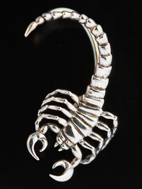 Sterling Silver Scorpion Ear Wrap