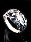 Sea Otter Ring - Sterling Silver