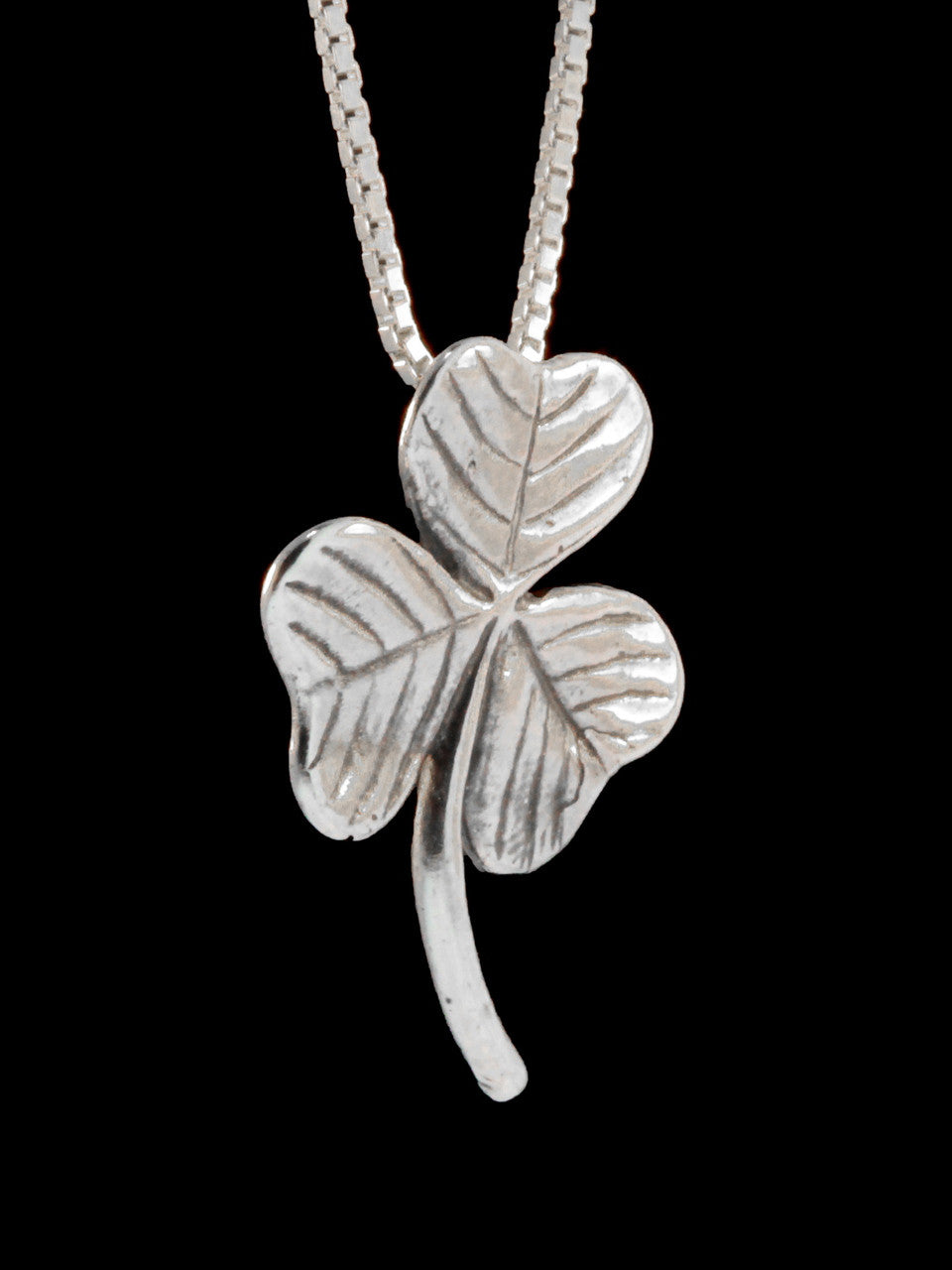 Shamrock Charm - silver