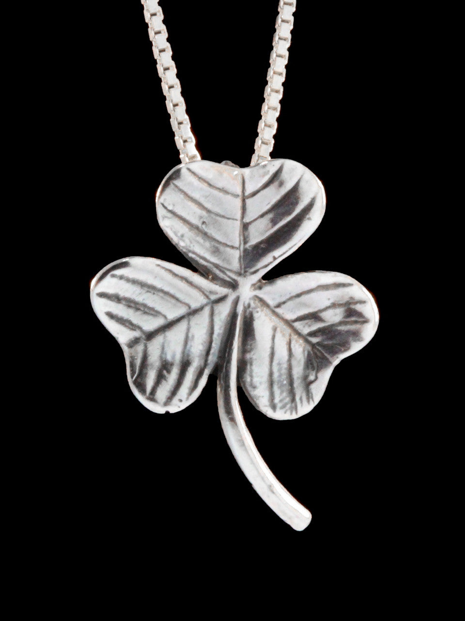 Shamrock Charm - silver