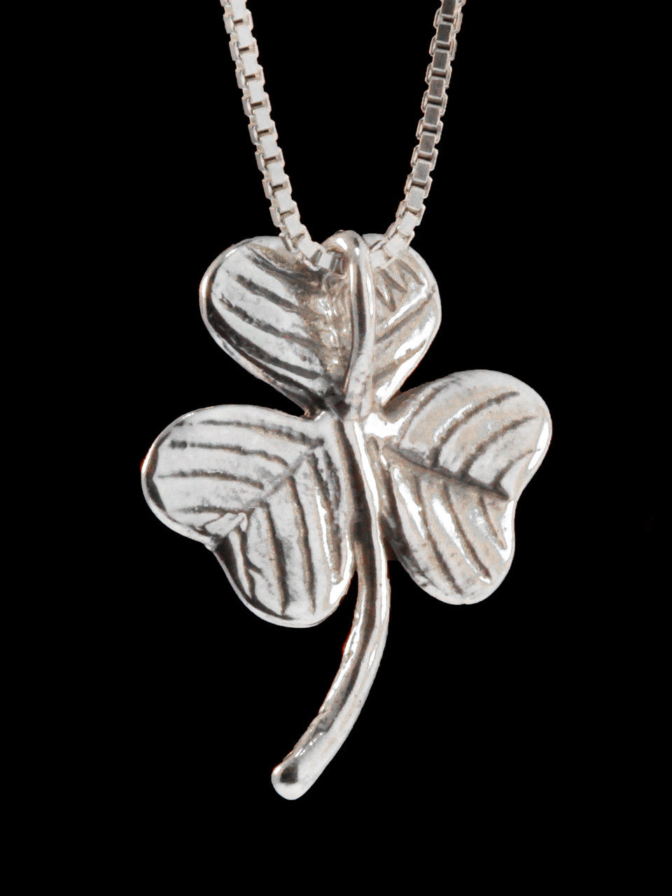 Shamrock Charm - silver