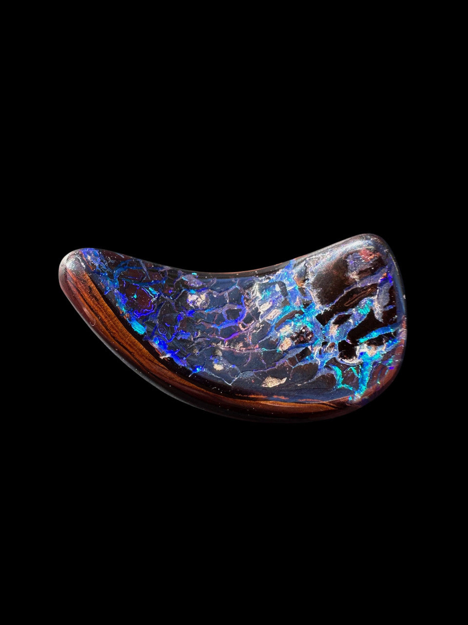 Shark's Fin - Australian Boulder Opal - 30.3 Cts
