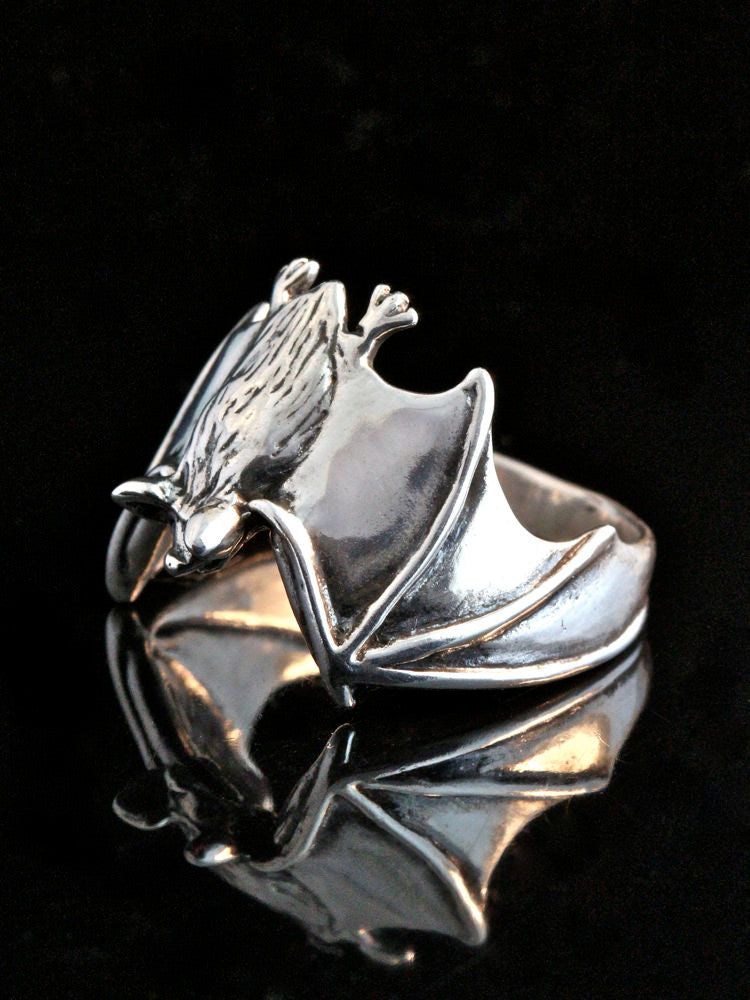 Classic Bat Ring - Silver