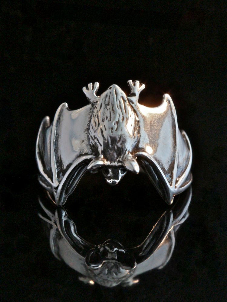 Classic Bat Ring - Silver