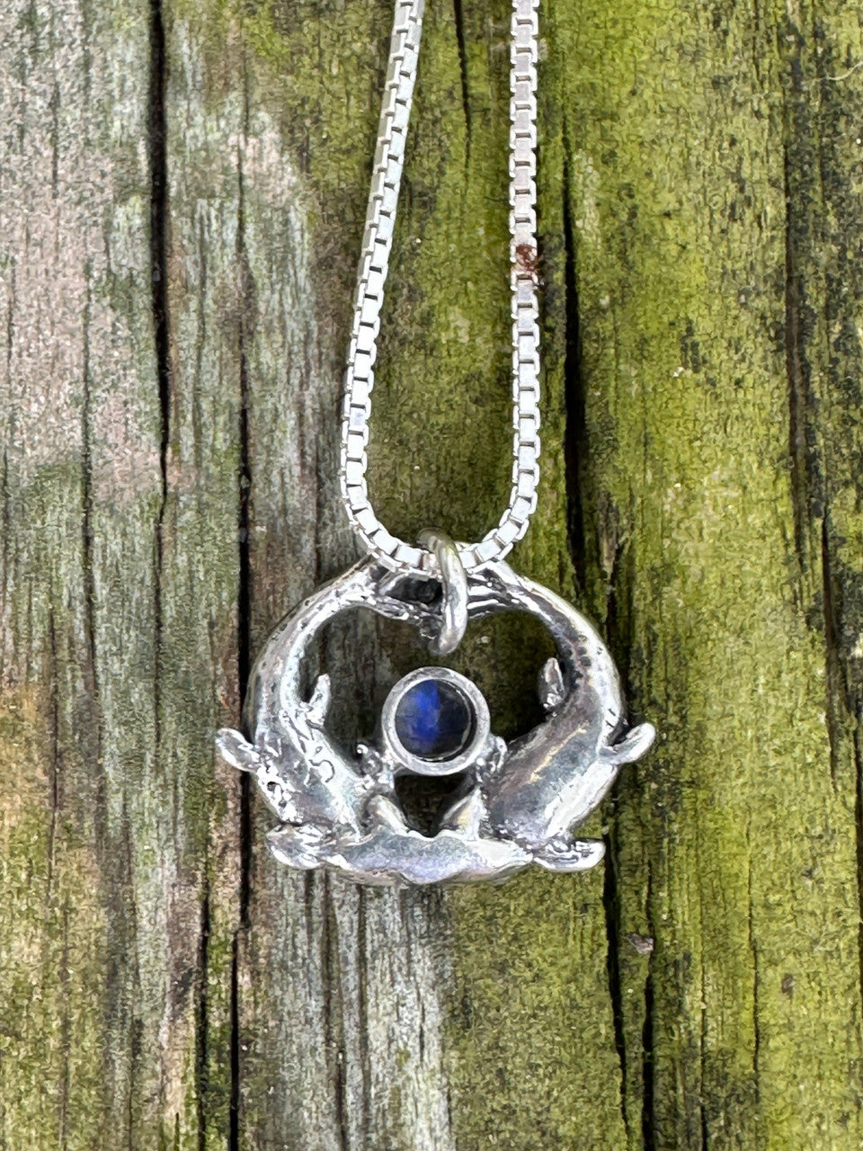 Backside of Koi Love Charm