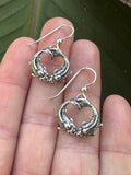 Koi Love Earrings - Sterling Silver
