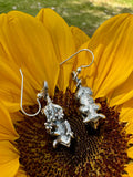 Possum Earrings - Sterling Silver