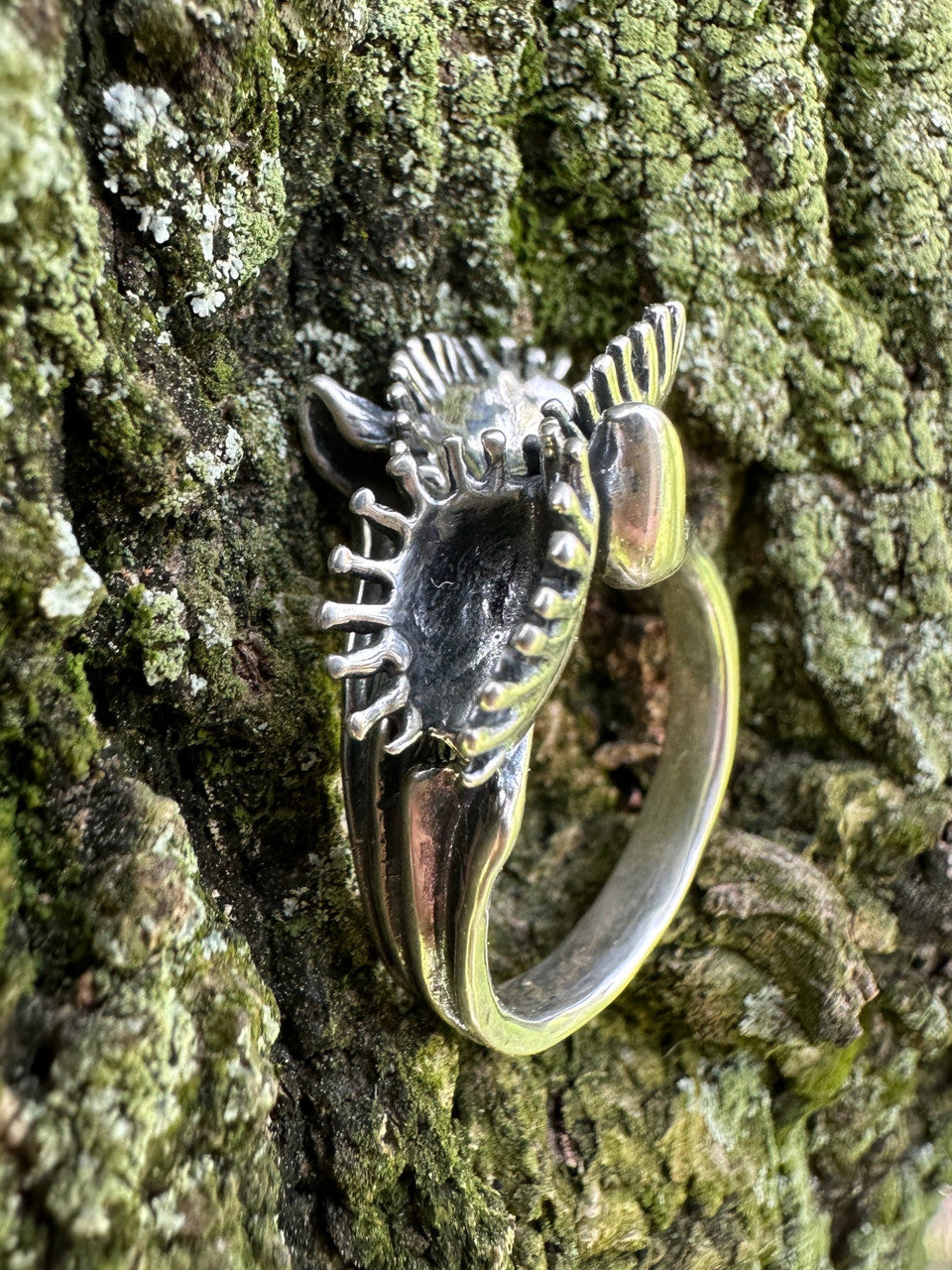 Venus Flytrap Ring - Sterling Silver
