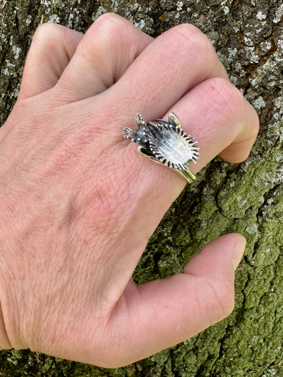Venus Flytrap Ring - Sterling Silver
