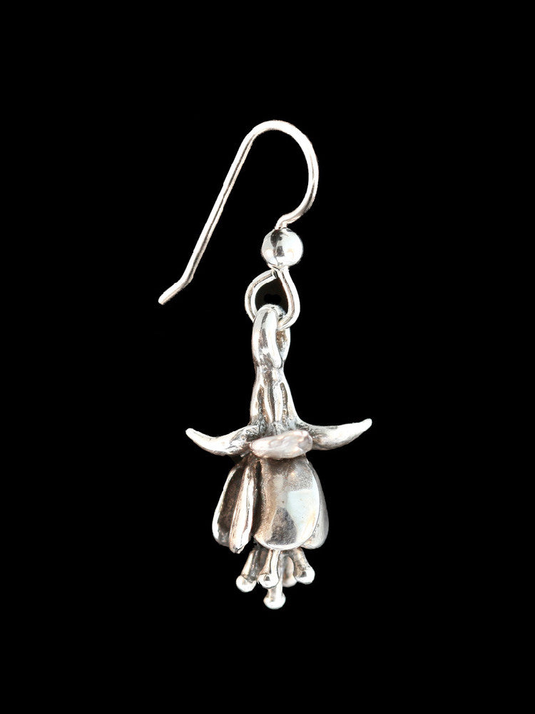 Fuchsia - Single Fuchsia Flower earring