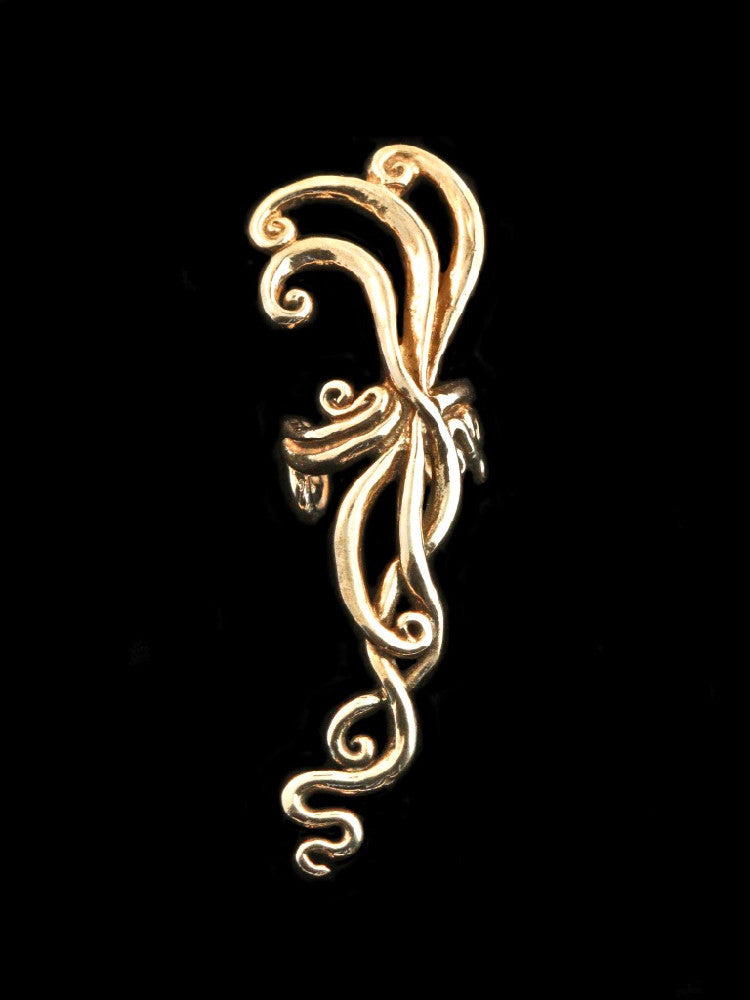 Siren's Song Ear Cuff in Bronze