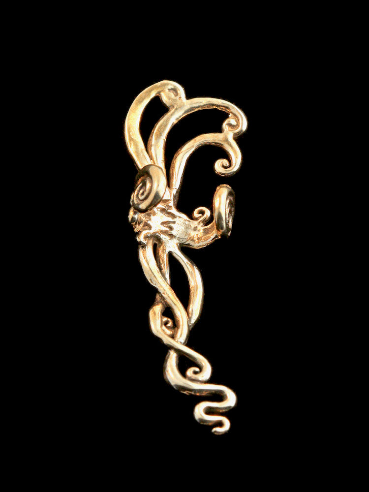 Siren's Song Ear Cuff in Bronze