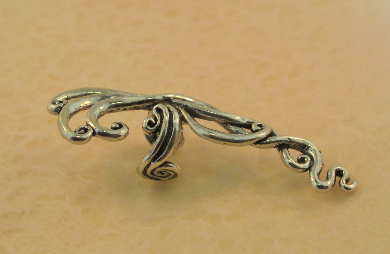 Siren's Song Ear Cuff - Sterling Silver