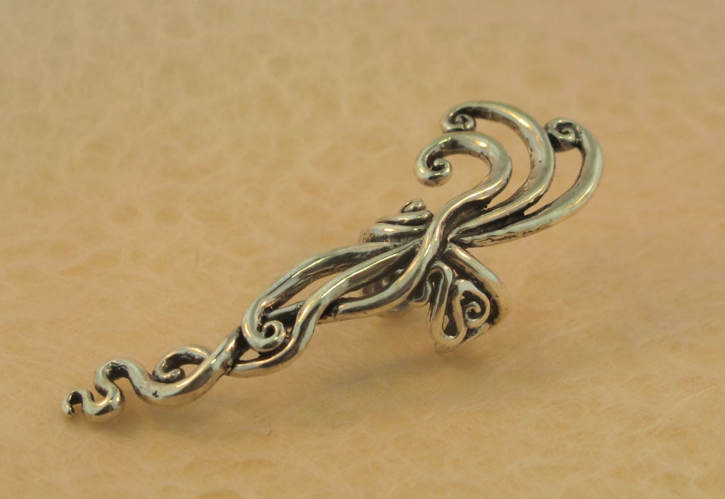 Siren's Song Ear Cuff - Sterling Silver
