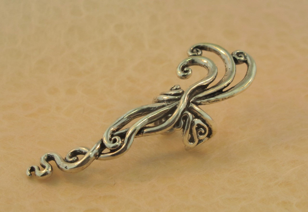 Siren's Song Ear Cuff - Sterling Silver