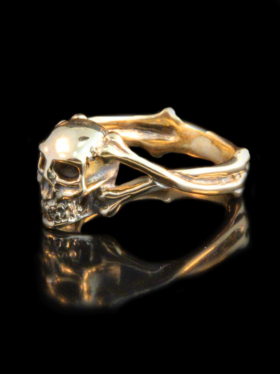 Skull Ring - 14K Gold