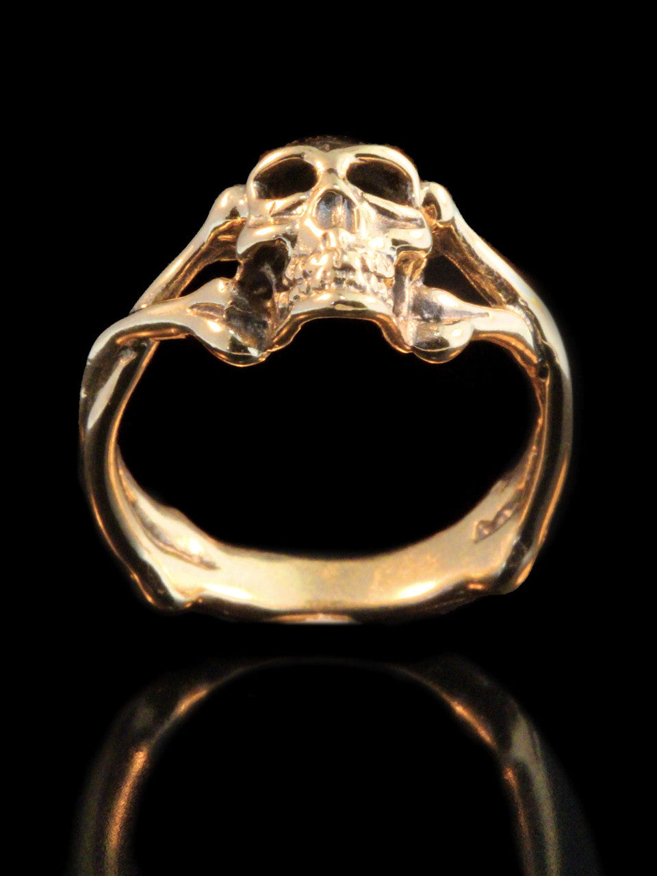 Skull Ring - 14K Gold
