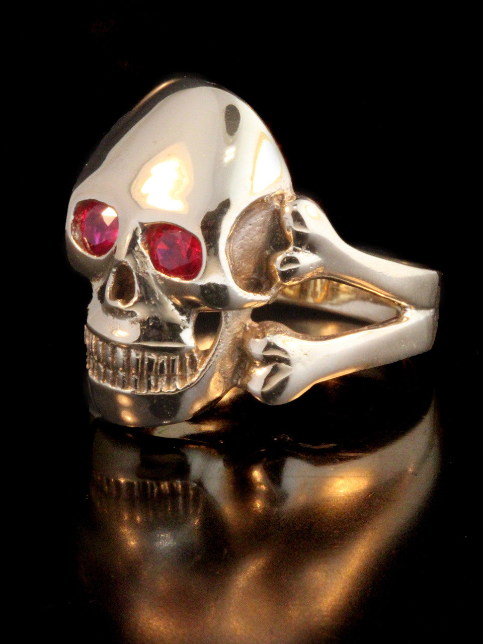 Skull and Crossbone Ring 14k Gold