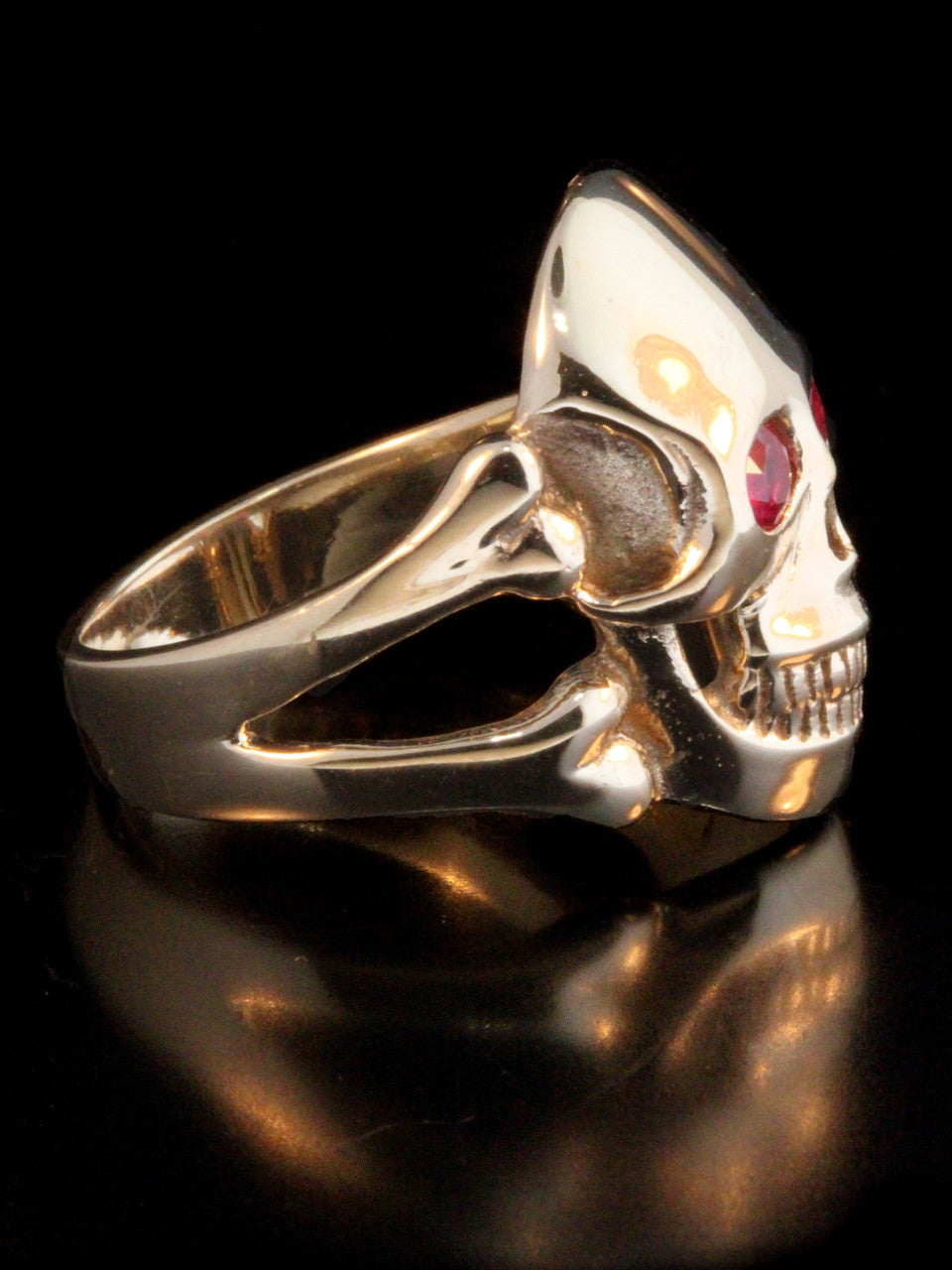 Skull and Crossbone Ring 14k Gold