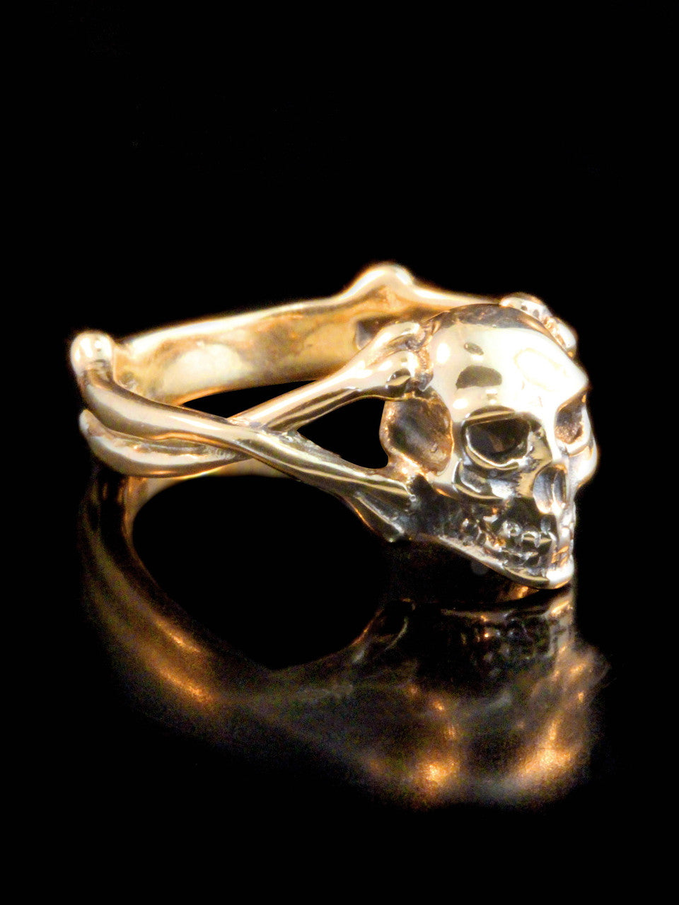 Skull Ring - 14K Gold