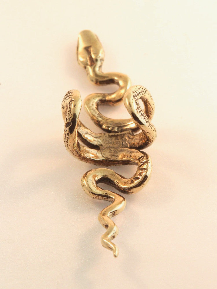Snake Ear Cuff - 14K Gold