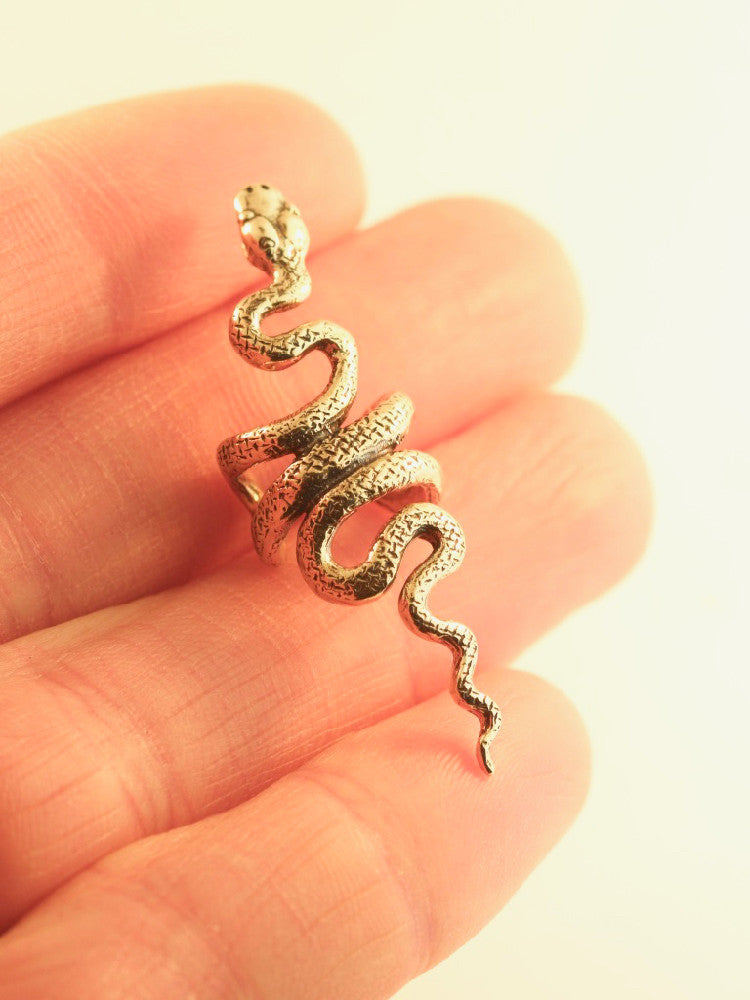 Snake Ear Cuff - 14K Gold