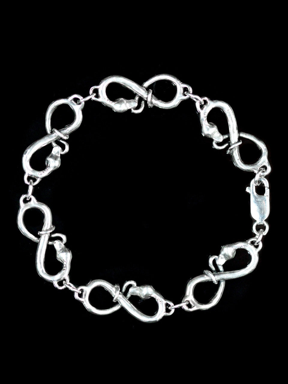 Snake Link Bracelet - Sterling Silver