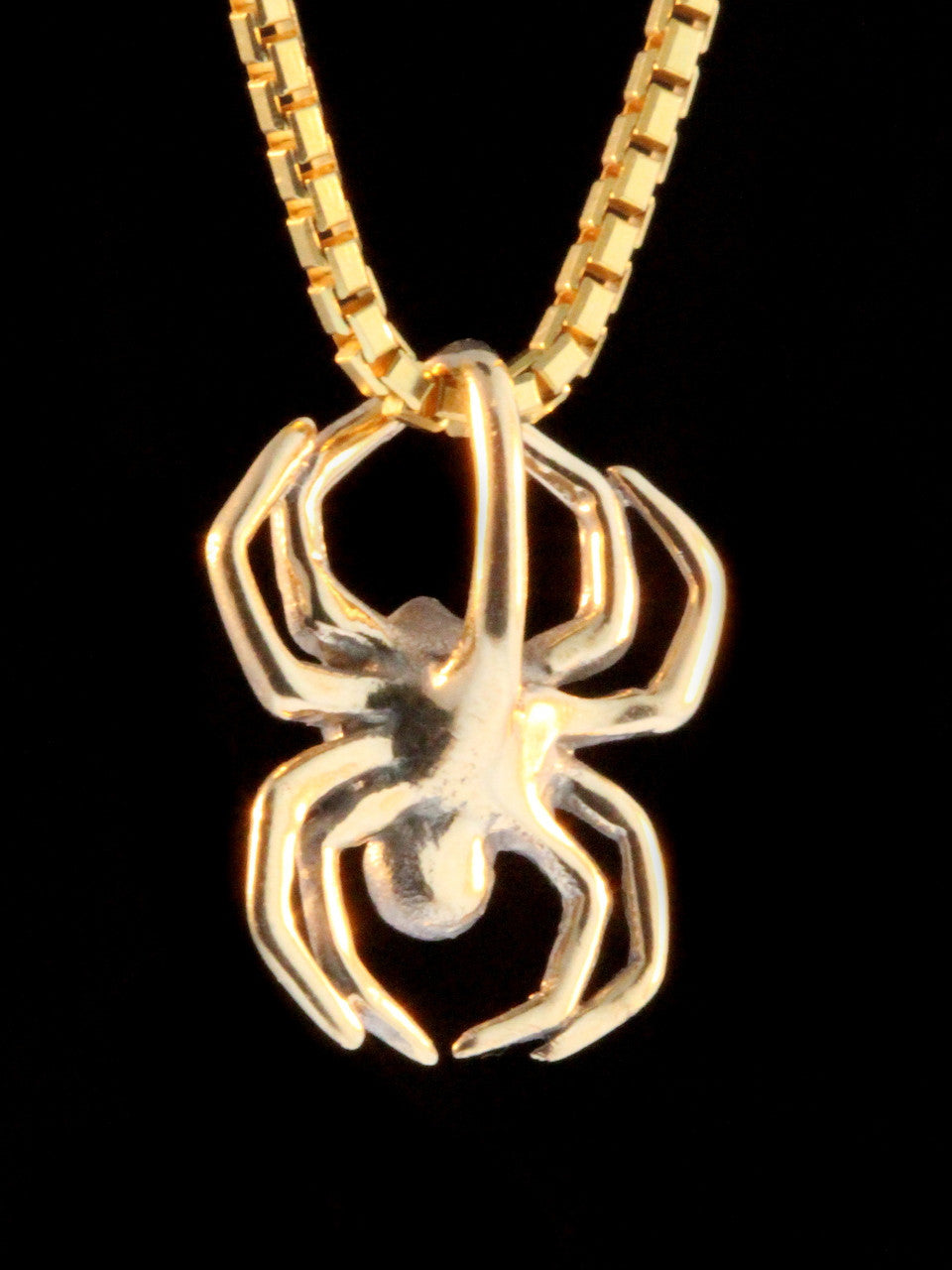 Small Spider Charm - 14K gold