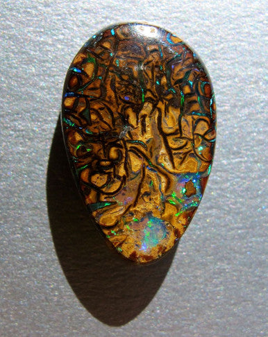 Spiral Roots - Australian Koroit  Boulder Opal - 16.5 ct