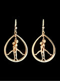 Stand for Peace Earrings - 14K Gold
