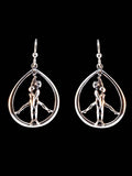 Stand For Peace Earrings - Sterling Silver