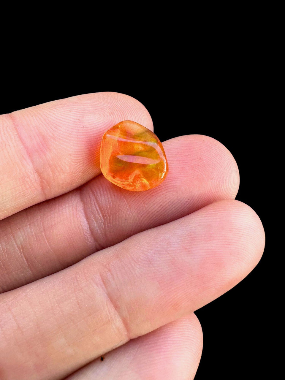 Sun Drop - Mexican Fire Opal - 3.45 cts.