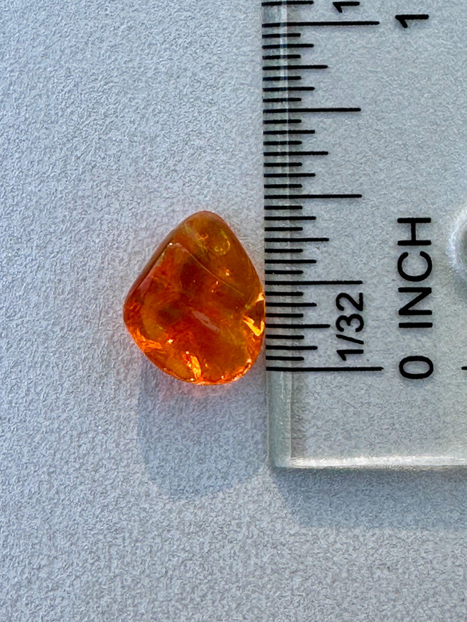 Sun Drop - Mexican Fire Opal - 3.45 cts.