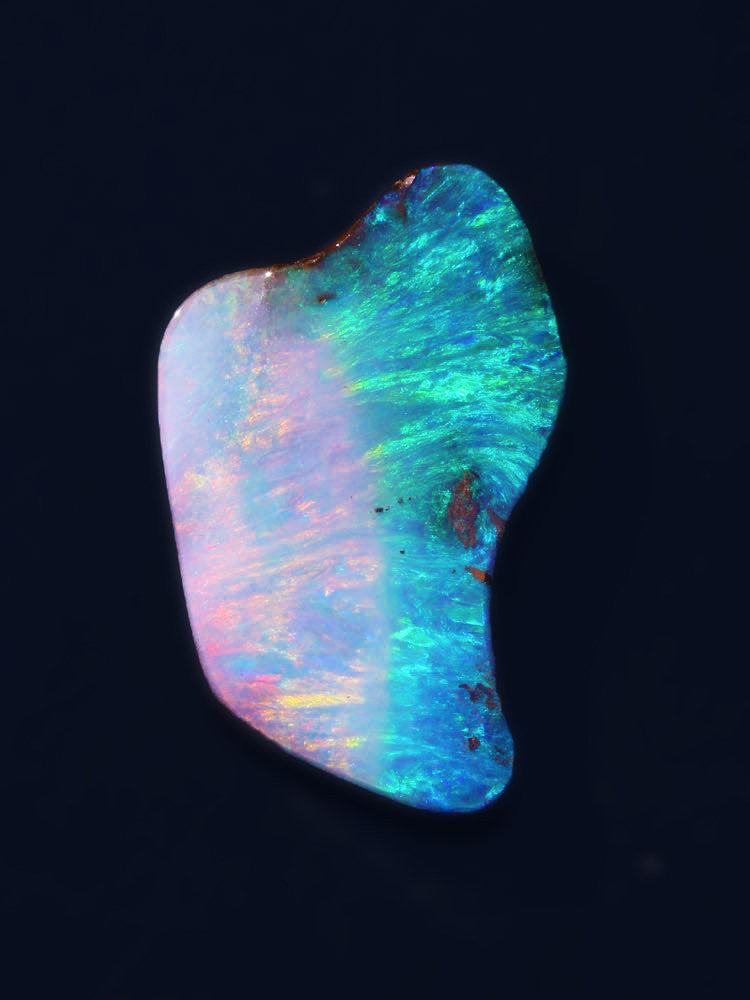 Sunset Surge Australian Fire Opal