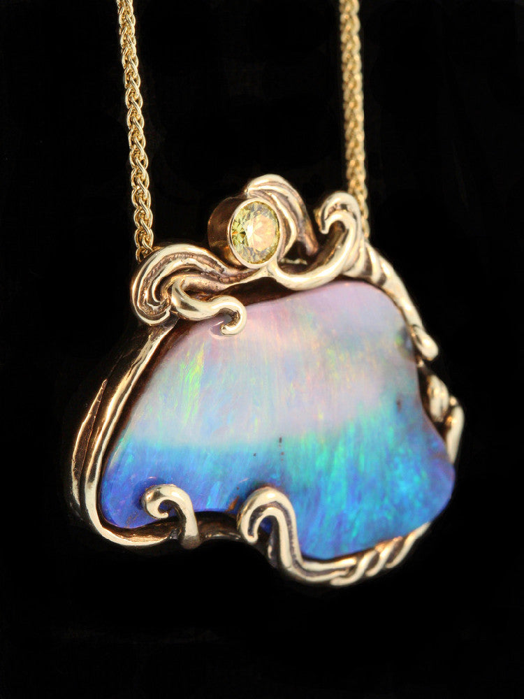 Sunset Tide in 18K Gold