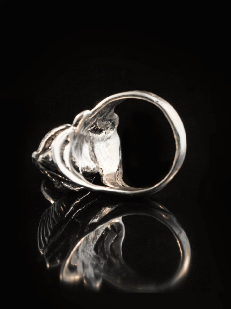 Swan Ring - Sterling Silver